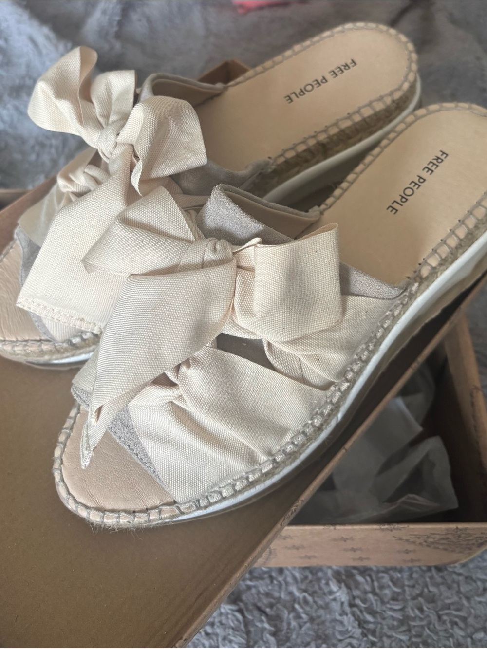 Free People Espadrille Slides